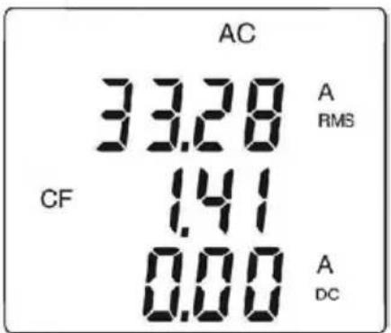 Gossen Metrawatt METRACLIP 87 - Mesure en AC - 2