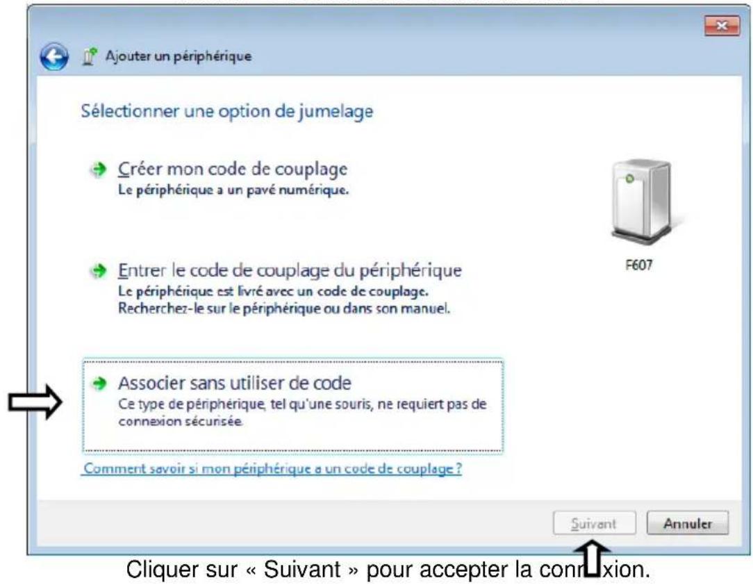 Gossen Metrawatt METRACLIP 87 - Exemple de procédure sous Windows 7 : Sélectionner le logo « Blue-Tooth » et désir « Ajouter un périphérique » - 3
