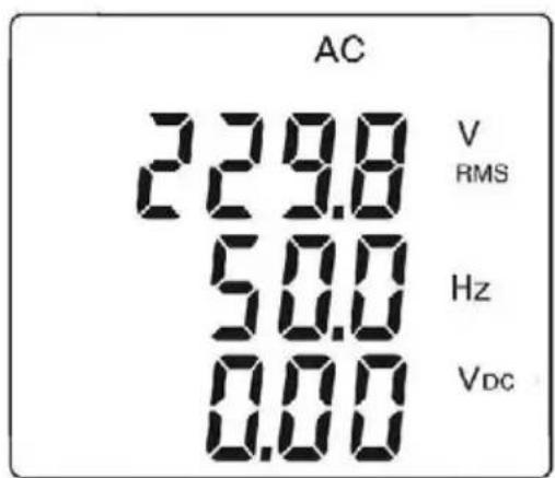 Gossen Metrawatt METRACLIP 87 - Mesure de fréquence en tension - 2