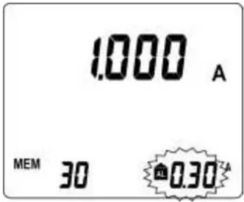 1.000 A MEM 30 色0.30A