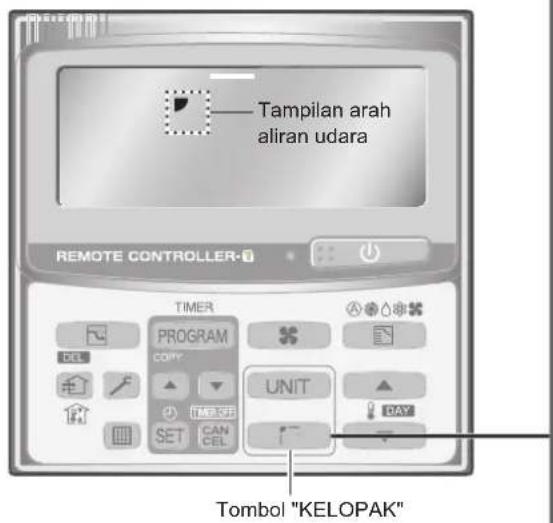 PANASONIC S-140MF2E5A - Menyesuaikan Arah Aliran Udara - 1