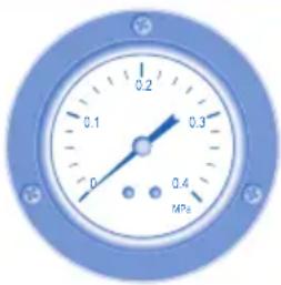 PANASONIC WH-SDC09C3E5-1 - MANOMETER FÜR WASSERDRUCK - 1