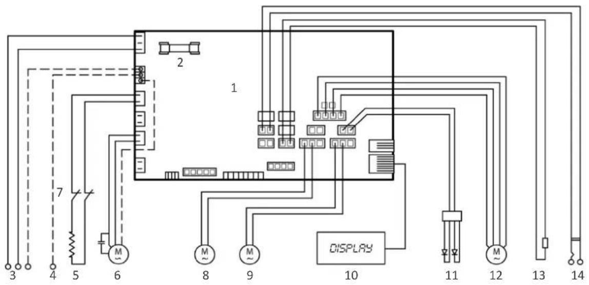 BARAZZA 1ABEVS - SCHEMA ÉLECTRIQUE - 1