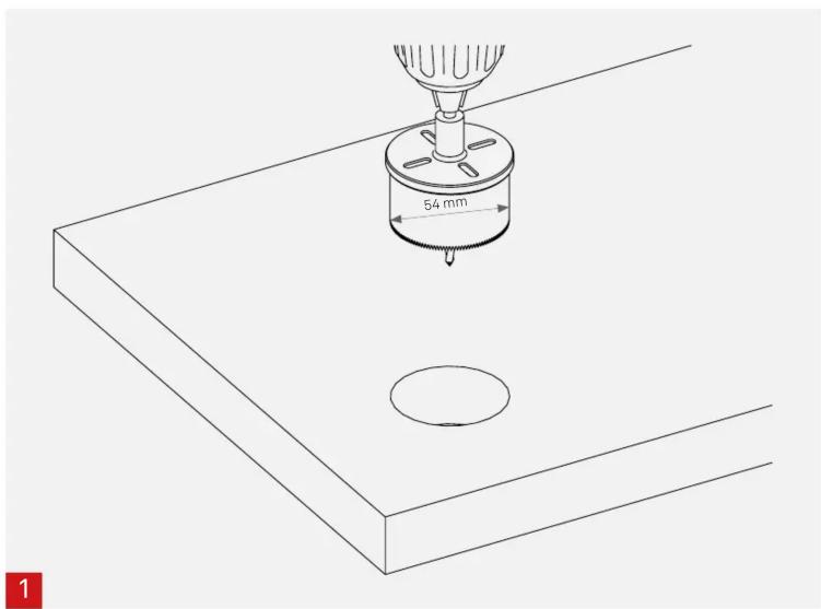 BARAZZA 1PSU - EVOline® Lochsäge | Hole Saw | Scie-Cloche - 4