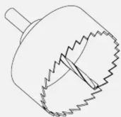 BARAZZA 1PSU - EVOline® Lochsäge | Hole Saw | Scie-Cloche - 1