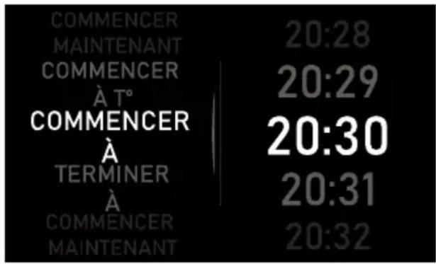 BARAZZA 1FEVEVCN - Programmation des options de la minuterie - 1