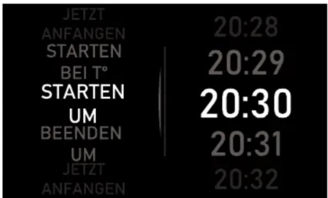 BARAZZA 1FEVSVC - Timer-Einstellungen - 2