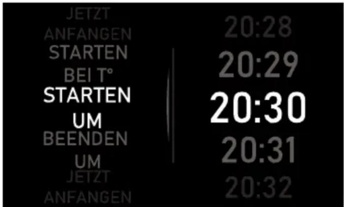 BARAZZA 1FEVGMC - Timer-Einstellungen - 2