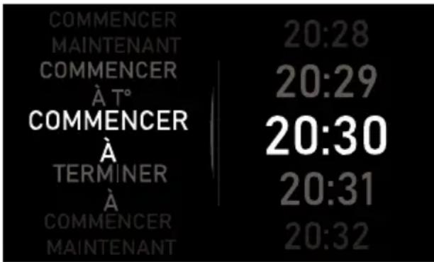 BARAZZA 1FEVGMC - Programmation des options de la minuterie - 1