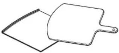 CATA SES 6004 BK - Parrilla de alambre dentro de bandeja * - 1