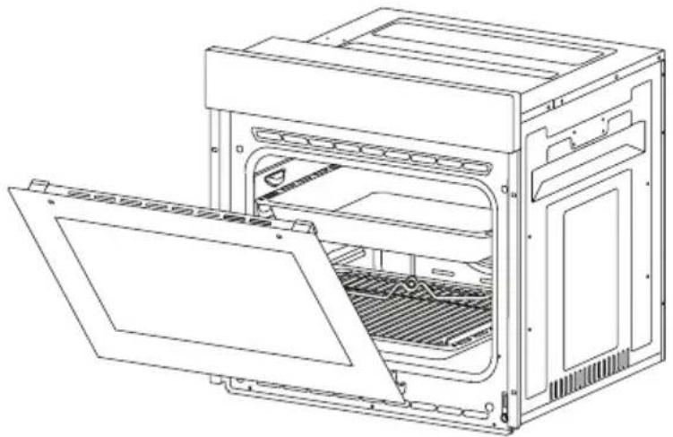 CATA SES 6004 BK - Nettoyage Et Installation De La Porte Du Four - 2
