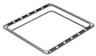 CATA SES 6004 BK - Deep tray * - 1