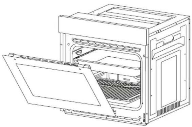 CATA SES 6004 BK - Limpieza Y Montaje De La Puerta Del Horno - 2