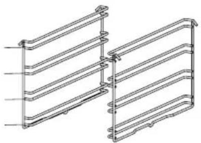 CATA SES 6004 BK - Rack Positions - 1