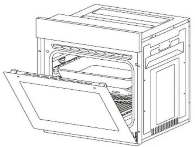 CATA SES 6004 BK - Limpieza Y Montaje De La Puerta Del Horno - 1