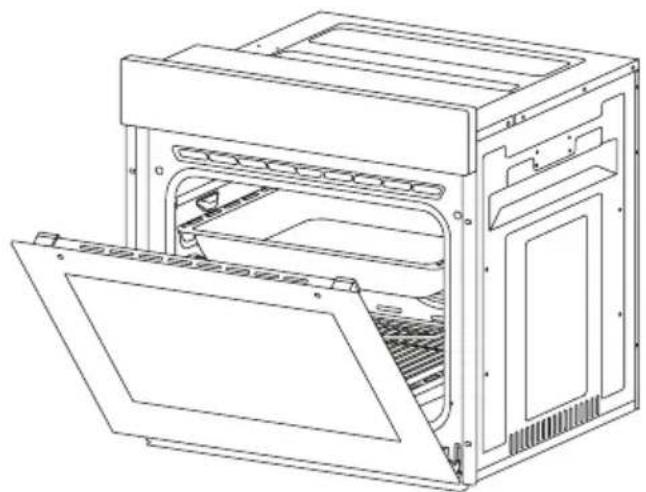 CATA SES 6004 BK - Nettoyage Et Installation De La Porte Du Four - 1