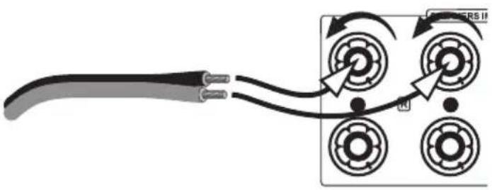 VINCENT SV-200 - BRANCHEMENT DES HAUT-PARLEURS - 3