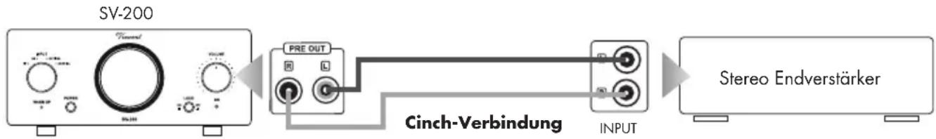 VINCENT SV-200 - ANSCHLUSS ZWEIER ZUSÄTZLICHER ENDSTUFENKANÄLE - 1