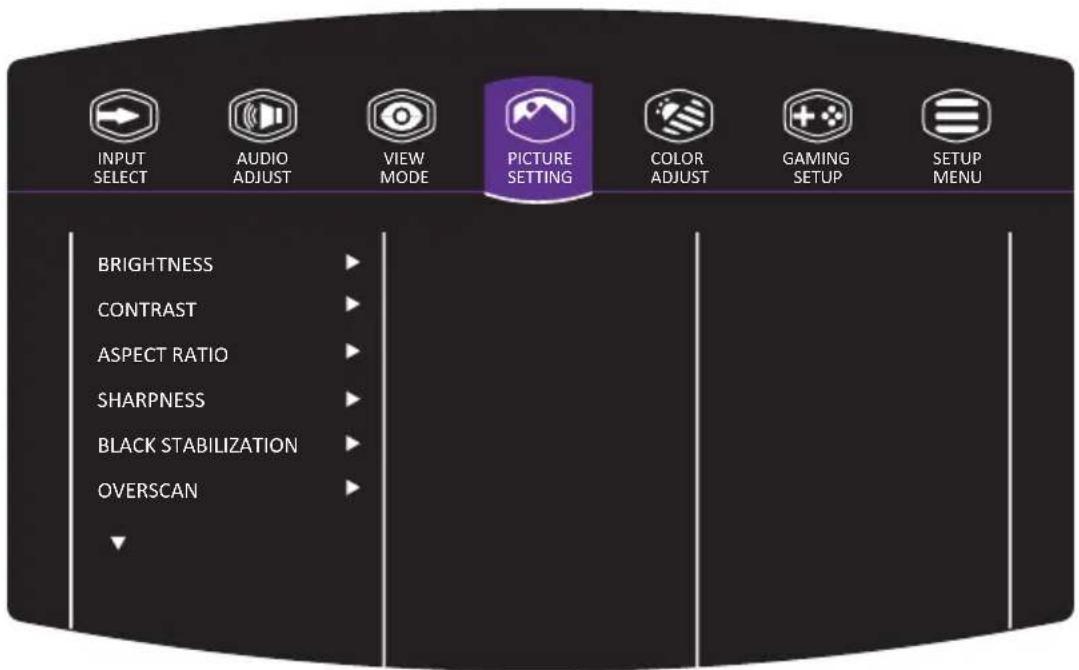 COOLER MASTER GZ2711 - RÉGLAGE D'IMAGE - 1
