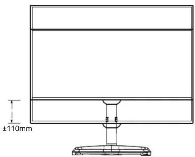 COOLER MASTER GZ2711 - Connectez le moniteur à la base - 5