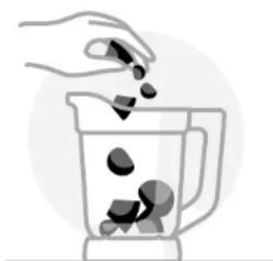 NUTRIBULLET Triple Prep System - Uporaba aparata Triple Prep System: mešanje - 6