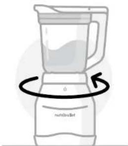 NUTRIBULLET Triple Prep System - Utilização do jarro de mistura - 8