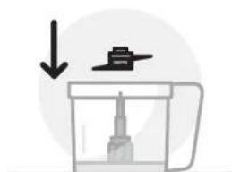 NUTRIBULLET Triple Prep System - Použitie čepele na cesto: - 2