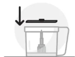 NUTRIBULLET Triple Prep System - Korzystanie z odwracanej tarczy do krojenia na plasterki/szatkowania: - 2