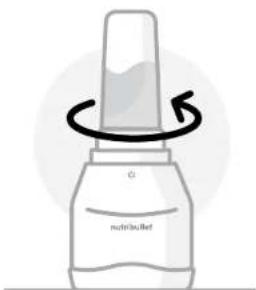 NUTRIBULLET Triple Prep System - nutribullet®-i ühe portsjoni topsi kasutamine - 6