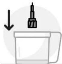 NUTRIBULLET Triple Prep System - Az aprítópenge használata: - 1