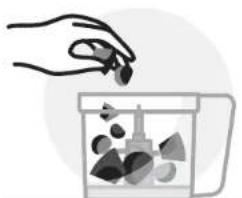 NUTRIBULLET Triple Prep System - Använda hackbladet: - 3