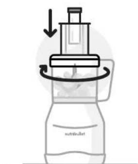 NUTRIBULLET Triple Prep System - Verwendung der Klinge zum Zerkleinern: - 5