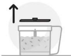 NUTRIBULLET Triple Prep System - Gebruik van de rasp/snijschijf: - 9