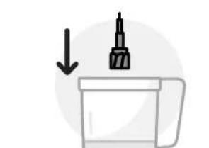 NUTRIBULLET Triple Prep System - Korzystanie z ostrza do ciasta: - 1