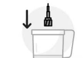 NUTRIBULLET Triple Prep System - Користење на сечилото за тесто: - 1