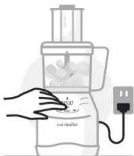 NUTRIBULLET Triple Prep System - Използване на острието за месене: - 6