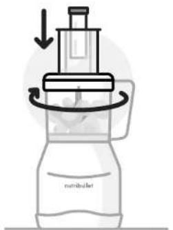 NUTRIBULLET Triple Prep System - Sådan bruges blenderkniven: - 11