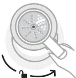 NUTRIBULLET Triple Prep System - Ús del disc reversible per tallar: - 8