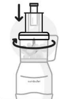 NUTRIBULLET Triple Prep System - Mentės tešlai naudojimas: - 5