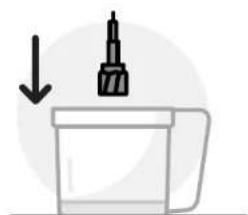 NUTRIBULLET Triple Prep System - Ús de la fulla per picar: - 1