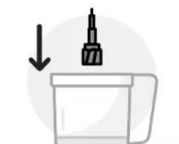NUTRIBULLET Triple Prep System - Gebruik van het deegmes: - 1