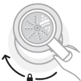 NUTRIBULLET Triple Prep System - Dvipusio pjaustymo / smulkinimo disko naudojimas: - 3