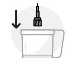 NUTRIBULLET Triple Prep System - Uporaba rezila za testo: - 1