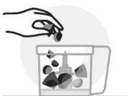 NUTRIBULLET Triple Prep System - Uso de la cuchilla amasadora: - 3