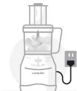 NUTRIBULLET Triple Prep System - Pri použití predvolieb programu: - 7
