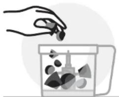 NUTRIBULLET Triple Prep System - Verwendung der Klinge zum Zerkleinern: - 3