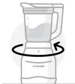NUTRIBULLET Triple Prep System - Utilizarea cănii blenderului - 8