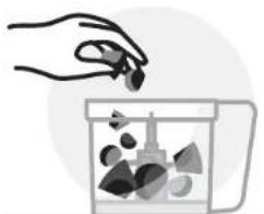 NUTRIBULLET Triple Prep System - Az aprítópenge használata: - 3