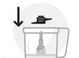 NUTRIBULLET Triple Prep System - Korišćenje sečiva za testo: - 1