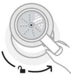 NUTRIBULLET Triple Prep System - Ümberpööratava viilutus- ja riivimisketta kasutamine: - 7